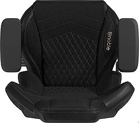 Gamer szék Noblechairs EPIC Genuine leather, fekete ...