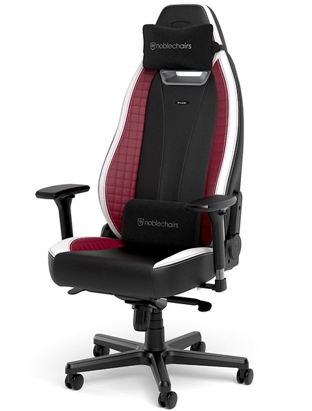 Gamer szék Noblechairs LEGEND Gaming Chair - Black / White / Red ...
