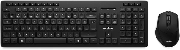 Keyboard and Mouse Set Niceboy OFFICE MK10 Comfort Set - CZ ...