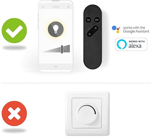 LED žárovka Nedis Wi-Fi chytrá LED žárovka E27 WIFILRT10A60 Vlastnosti/technologie 2
