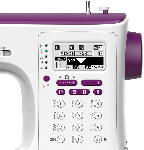 Necchi NC-204D sewing machine.