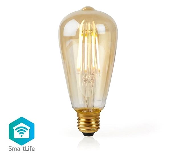 LED Bulb NEDIS WIFILF10GDST64 Features/technology