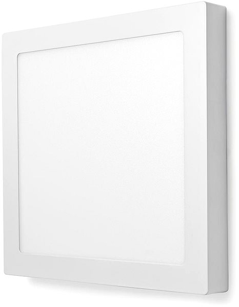 Stropné svietidlo NEDIS smart WiFi stropní svetlo RGB 30 × 30 cm Bočný pohľad