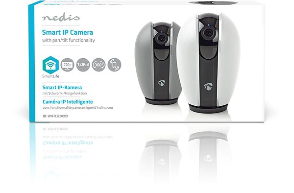 Überwachungskamera NEDIS IP-Kamera WIFICI20GY Verpackung/Box
