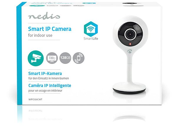 Überwachungskamera NEDIS IP-Kamera WIFICI05CWT Verpackung/Box