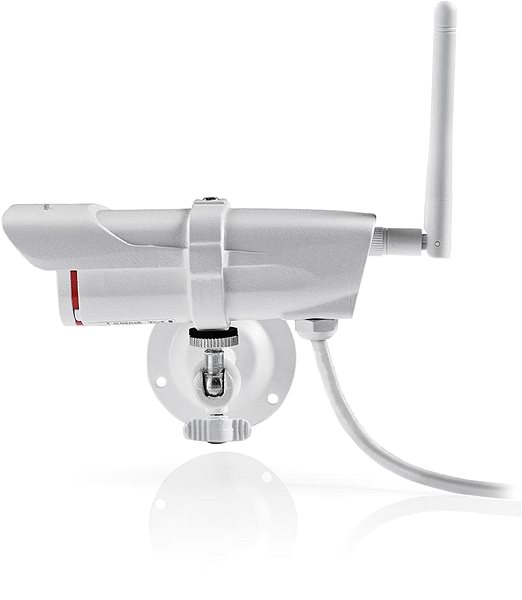 Überwachungskamera NEDIS IP Kamera WIFICO030CWT Seitlicher Anblick
