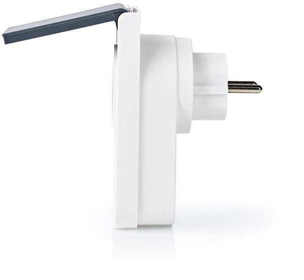 Smart Socket NEDIS Wi-Fi Smart Outdoor Plug 16A Lateral view