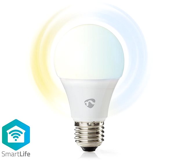 LED Bulb NEDIS Wi-Fi Smart LED Bulb E27 WIFILW13WTE27 Features/technology