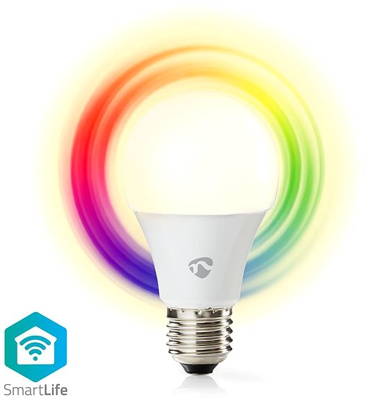 LED Bulb NEDIS Wi-Fi Smart LED Bulb E27 WIFILC11WTE27 Features/technology