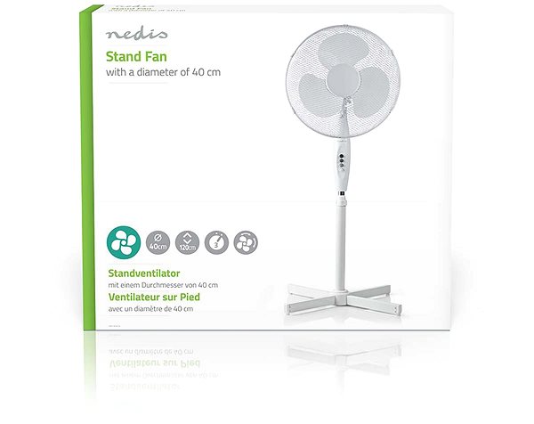 Fan Nedis FNST10CWT40 Packaging/box