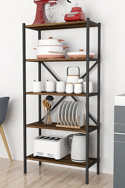 Shelving Unit Cheapest furniture Rosul, metal, black/alloy ...