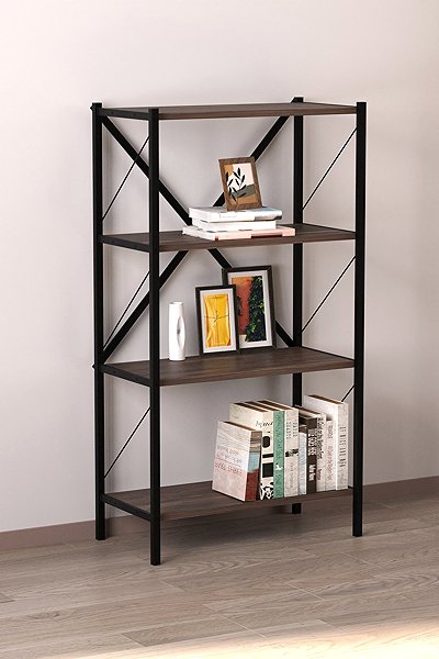 Shelving Unit Cheapest furniture Halros, metal, black/mars ...