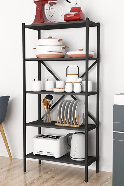 Shelving Unit Cheapest furniture Rosul, metal, black/anthracite ...