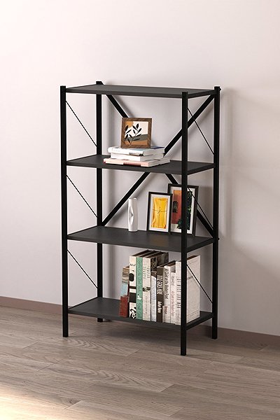 Shelving Unit Cheapest furniture Halros, metal, black/anthracite ...