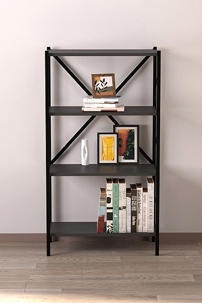 Shelving Unit Cheapest furniture Halros, metal, black/anthracite ...