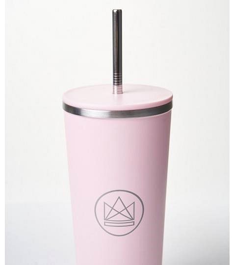 Pohár na nápoje Neon Kactus Dizajnový pohár 710 ml ružový, nehrdzavejúca oceľ ...