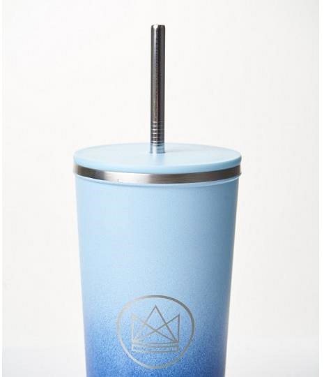 Pohár na nápoje Neon Kactus Dizajnový pohár 710 ml svetlomodro/modrý, nehrdzavejúca oceľ ...