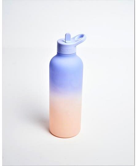 Trinkflasche Neon Kactus Tritan Flasche 1,3 l lila/orange ...