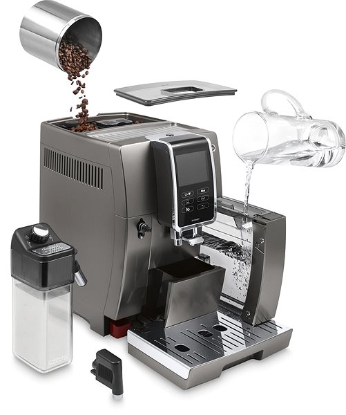 Kaffeevollautomat De'Longhi Dinamica Plus ECAM 370.95 T Mermale/Technologie