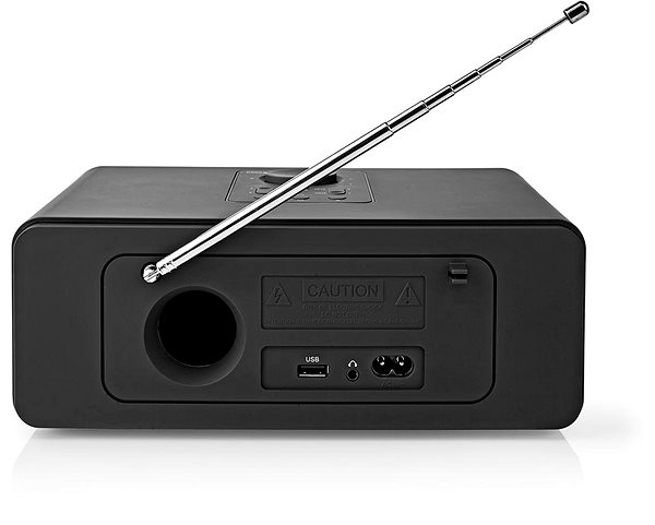 Radio NEDIS RDIN4000BK, Black Connectivity (ports)