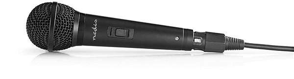 Microphone NEDIS MPWD25BK Lateral view
