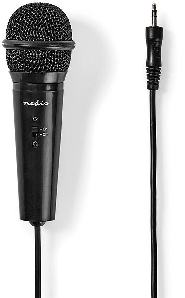 Microphone NEDIS MICTJ100BK Screen