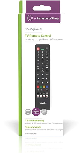 Dálkový ovladač NEDIS pro TV Panasonic/Sharp ...