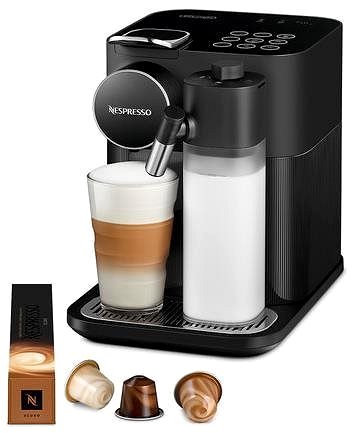 Kapsel-Kaffeemaschine NESPRESSO De'Longhi Gran Lattissima Black EN640.B ...