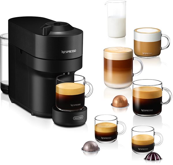 Coffee Pod Machine Nespresso De'Longhi Vertuo POP ENV90.B ...