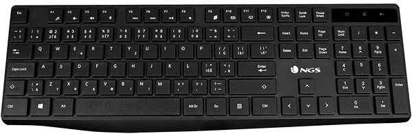 Keyboard and Mouse Set NGS ALLURE KIT - CZ/SK Keyboard