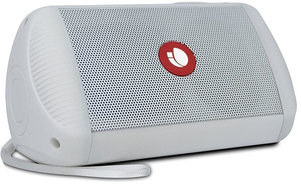 Bluetooth Speaker NGS ROLLER RIDE WHITE Lateral view