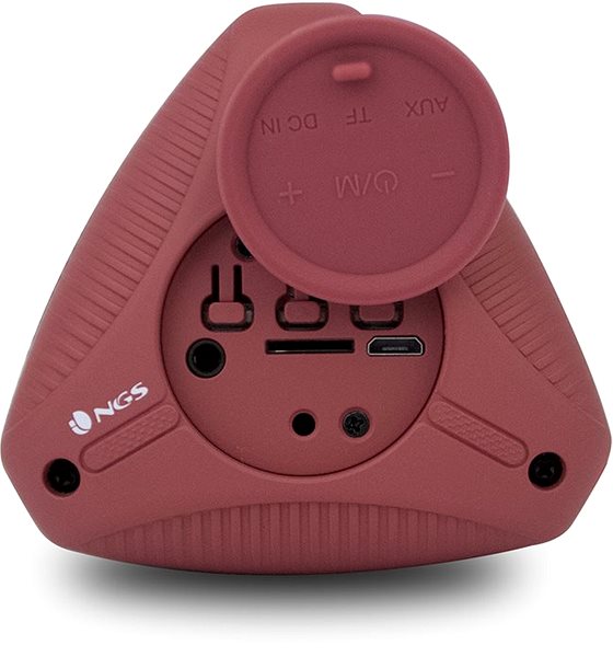 Bluetooth Speaker NGS ROLLER RIDE, RED Connectivity (ports)