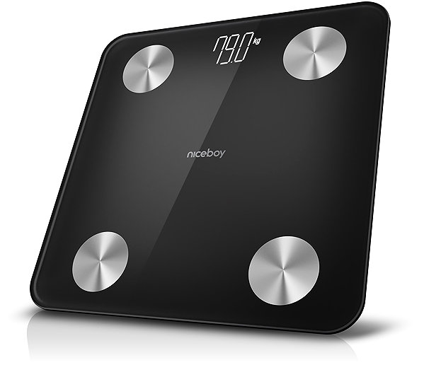 Bathroom Scale Niceboy SmartScale 2 Black ...