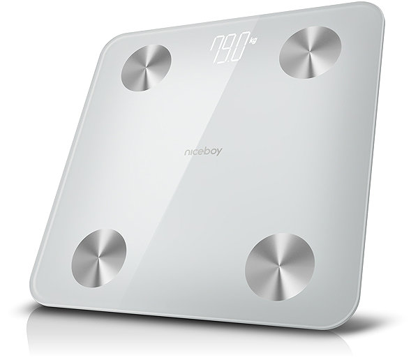 Bathroom Scale Niceboy SmartScale 2 White ...