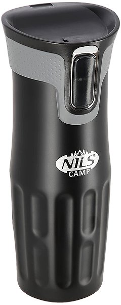Thermal Mug NILS CAMP NCC06 Thermo mug black ...