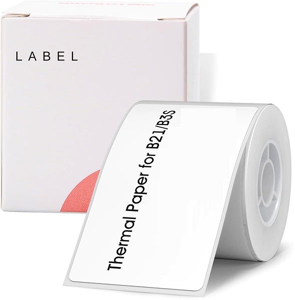 Etikett címke Niimbot B21 R címke, 40×60 mm, 125 db, fehér ...