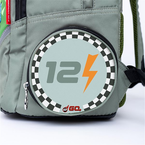 School backpack NIKIDOM Roller GO Race Car .