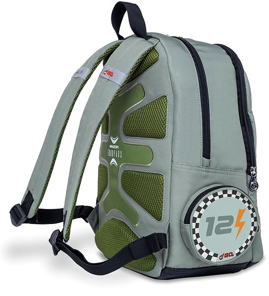 School backpack NIKIDOM Roller GO Race Car .