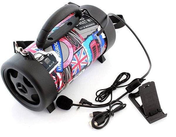 Bluetooth reproduktor APT ZS47A Reproduktor Boombox Bluetooth MP3 Tuba ...