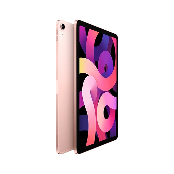 Tablet iPad Air 256GB Cellular Rose Gold 2020 Seitlicher Anblick