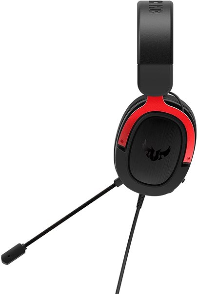 Gaming Headphones Asus TUF Gaming H3 Red Lateral view