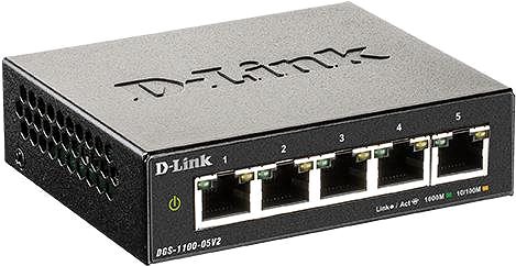 Switch D-Link DGS-1100-05V2 Seitlicher Anblick