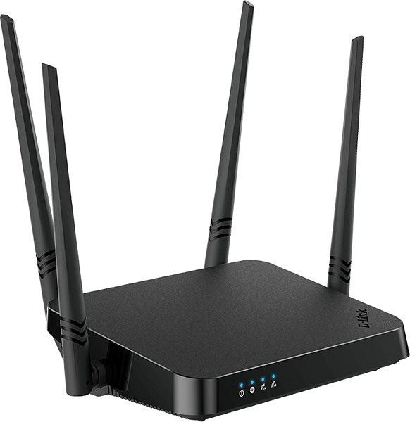 WiFi Router D-Link DIR-842V2 Lateral view