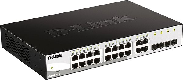 Switch D-Link DGS-1210-16 Seitlicher Anblick