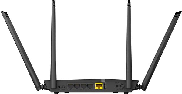 WiFi router D-Link DIR-825 Hátoldal