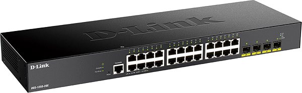 Switch D-LINK DGS-1250-28X Lateral view