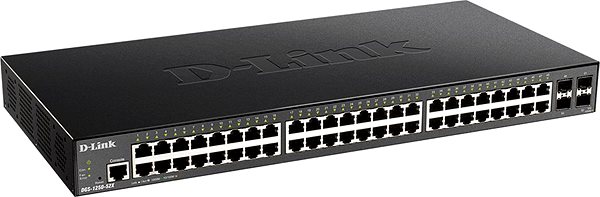 Switch D-LINK DGS-1250-52X Lateral view