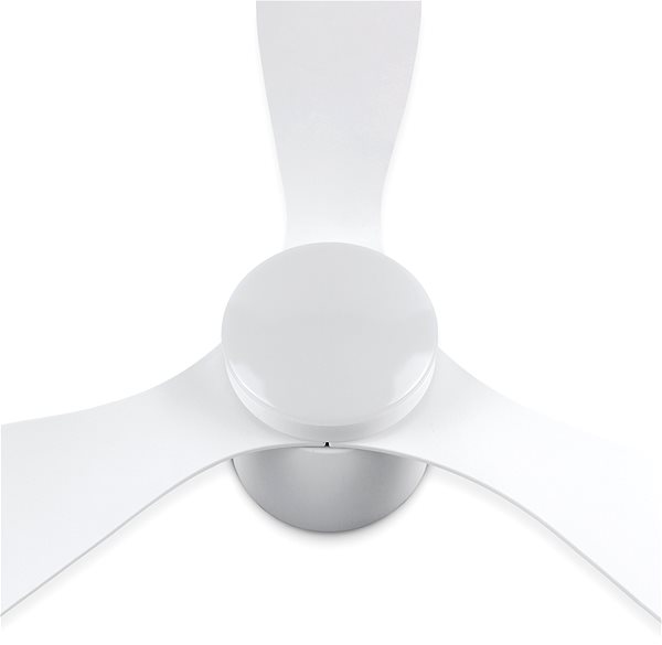 Fan Noaton 11132WW Fornax, white, ceiling fan with light ...