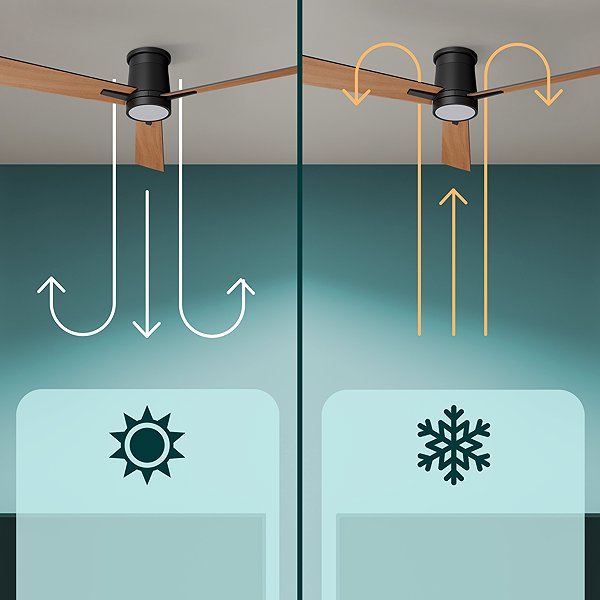Fan NOATON 16132BBD Rhea Ceiling fan with light, black and dark brown .