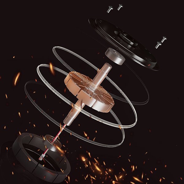Fan NOATON 15132WW Zoya Ceiling fan with light, white .